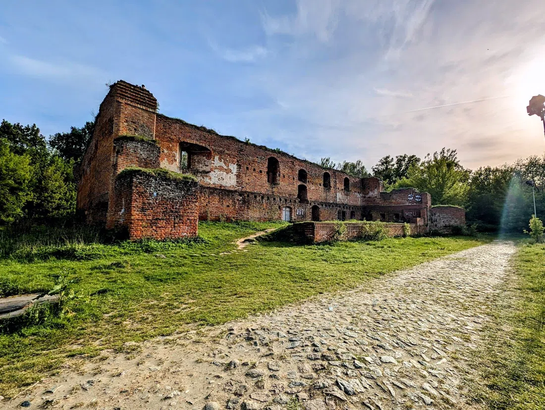 Ruinen der Burg Dybów (Zamek Dybów), Toruń